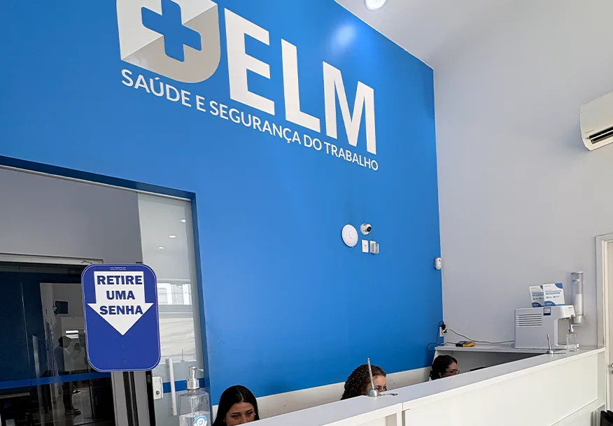 Recepção da ELM Saúde