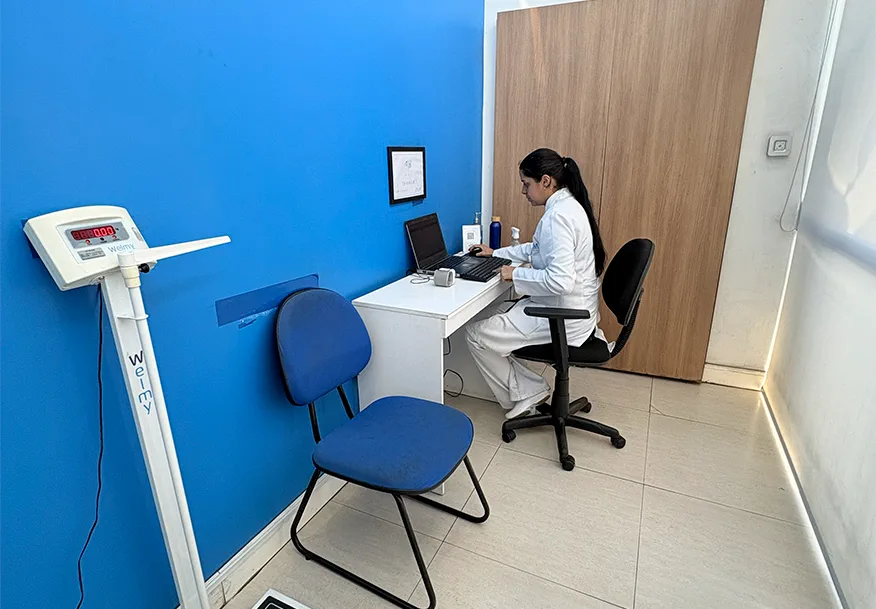 Consultório ocupacional da ELM Saúde